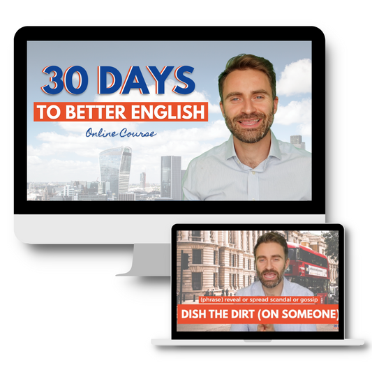 30 Days to Better English Online Course